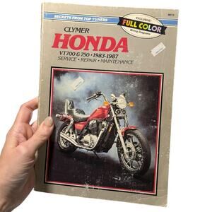 Clymer‎ Service Repair Maintenance Manual Honda VT700 750 1983-1987 Paperback